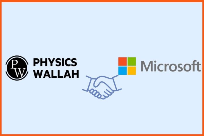 PhysicsWallah Microsoft partnership for AI and digital skills courses in India
