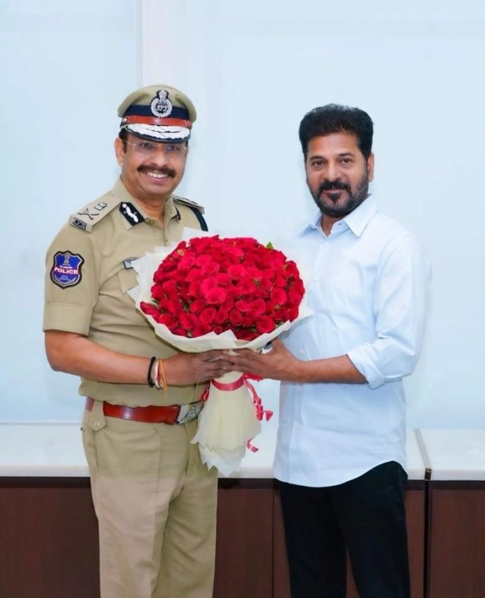V C Sajjanar promotion to Director General of Police Telangana